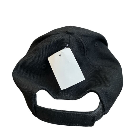 Guinness Black Baseball Cap  Logo with Bottle Opener Hook and Loop Closure - Picture 4 of 7